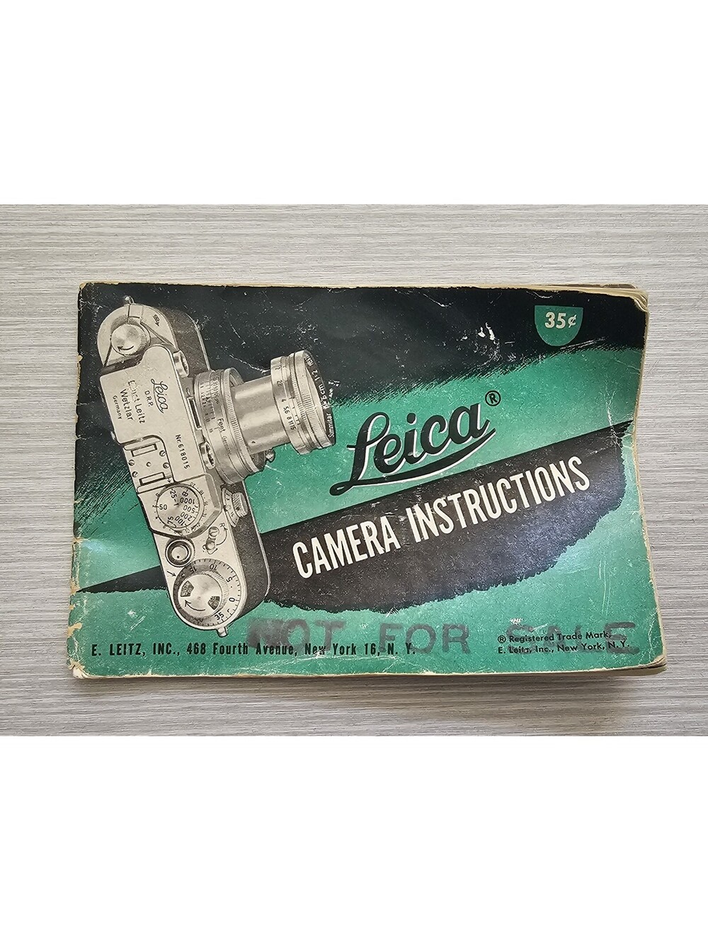 Leica IIf Red Dial Rangefinder Film Camera 1955 with Manual and Leitz Elmar Lens - Picture 12 of 14
